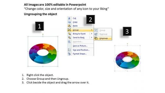 PowerPoint Slide Circular Charts Process Ppt Theme