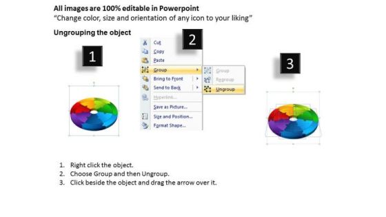 PowerPoint Slide Circular Process Teamwork Ppt Theme Slide02