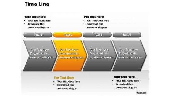 PowerPoint Slide Company Flow Process Ppt Backgrounds