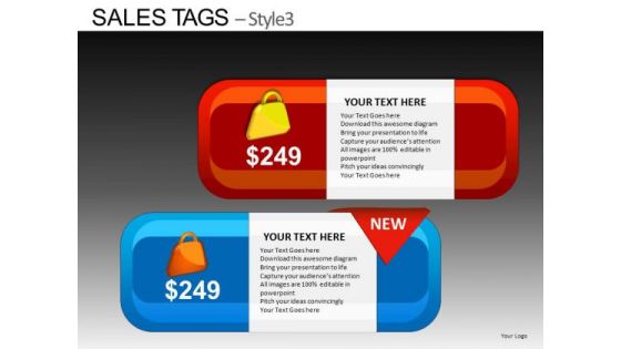 PowerPoint Slide Company Strategy Sales Tags Ppt Template