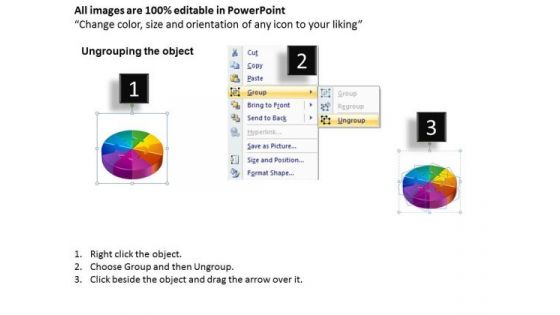 PowerPoint Slide Cycle Process Editable Ppt Backgrounds