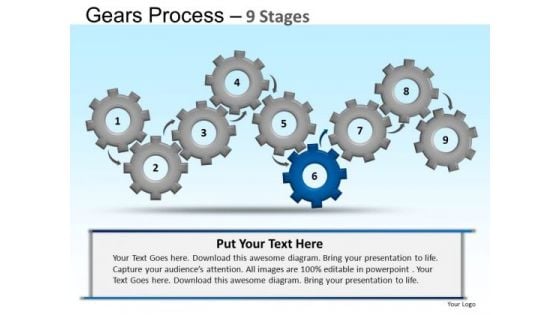PowerPoint Slide Designs Business Gears Ppt Slides