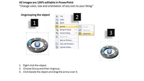 PowerPoint Slide Designs Chart Circular Process Ppt Template