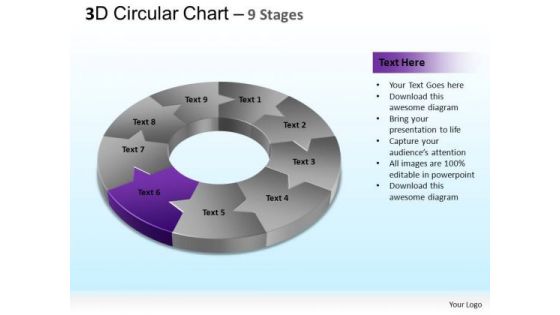 PowerPoint Slide Designs Company Circular Chart Ppt Slides