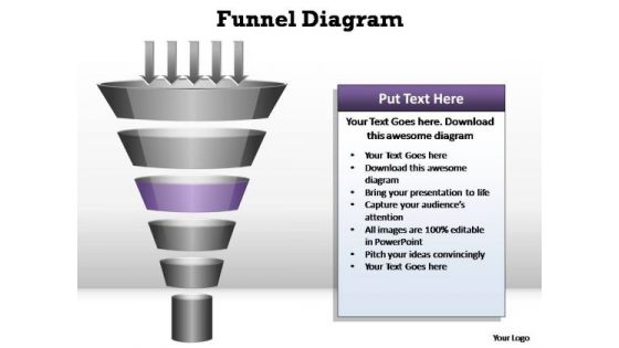 PowerPoint Slide Designs Company Funnel Diagram Ppt Design Slides