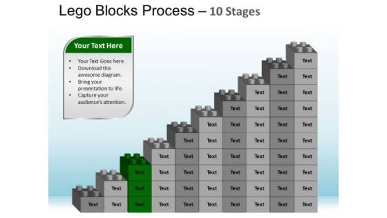 PowerPoint Slide Designs Company Lego Blocks Ppt Templates