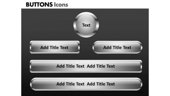 PowerPoint Slide Designs Diagram Buttons Icons Ppt Templates