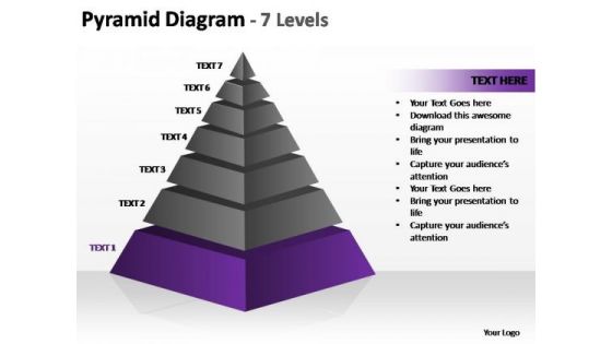 PowerPoint Slide Designs Diagram Cone Diagram Ppt Theme