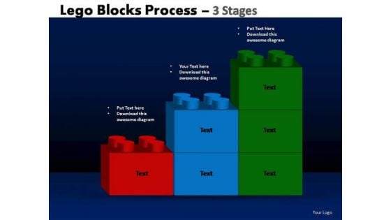 PowerPoint Slide Designs Education Lego Blocks Ppt Design