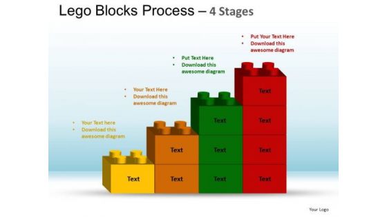 PowerPoint Slide Designs Education Lego Blocks Ppt Slides