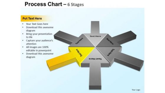 PowerPoint Slide Designs Graphic Process Chart Ppt Backgrounds