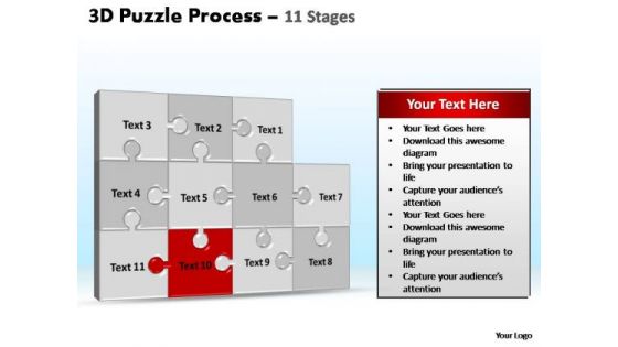 PowerPoint Slide Designs Graphic Puzzle Process Ppt Designs