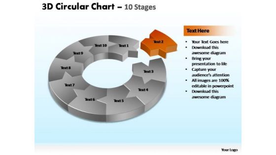 PowerPoint Slide Designs Growth Circular Ppt Backgrounds