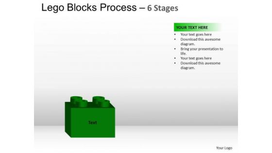 PowerPoint Slide Designs Growth Lego Blocks Ppt Backgrounds