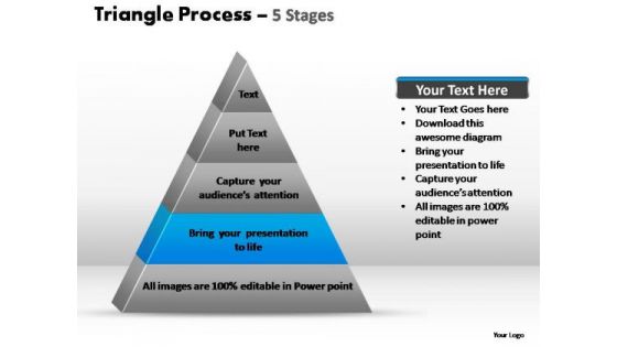 PowerPoint Slide Designs Growth Triangle Process Ppt Design Slides