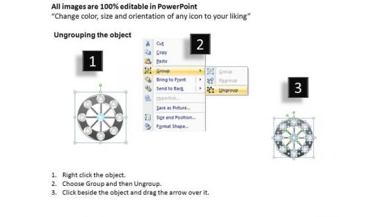 PowerPoint Slide Designs Growth Wheel Diagram Ppt Template