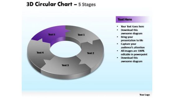 PowerPoint Slide Designs Leadership Circular Chart Ppt Template