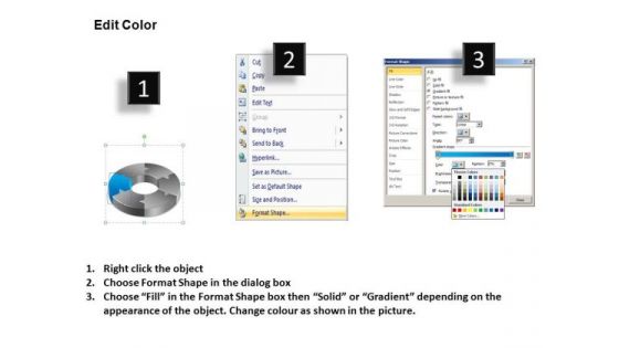 PowerPoint Slide Designs Leadership Circular Chart Ppt Theme