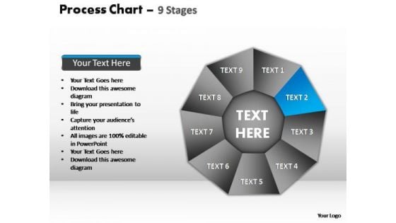 PowerPoint Slide Designs Leadership Process Chart Ppt Themes