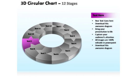 PowerPoint Slide Designs Marketing Circular Ppt Designs