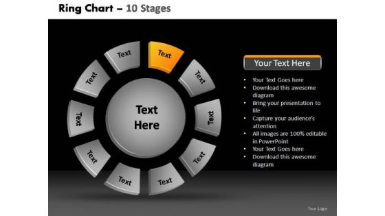 PowerPoint Slide Designs Marketing Donut With Core Ppt Backgrounds PowerPoint Slide Designs Marketing Donut With Core Ppt Backgrounds