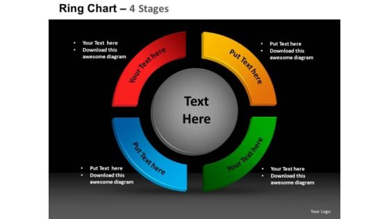 PowerPoint Slide Designs Marketing Ring Chart Ppt Presentation