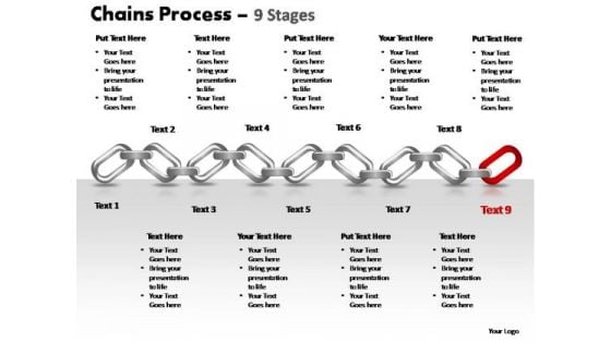 PowerPoint Slide Designs Process Chains Ppt Template