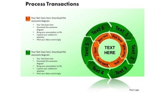 PowerPoint Slide Designs Process Transaction Company Ppt Theme