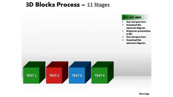 PowerPoint Slide Designs Sales Blocks Process Ppt Designs