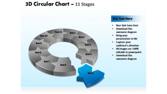 PowerPoint Slide Designs Sales Circular Ppt Themes