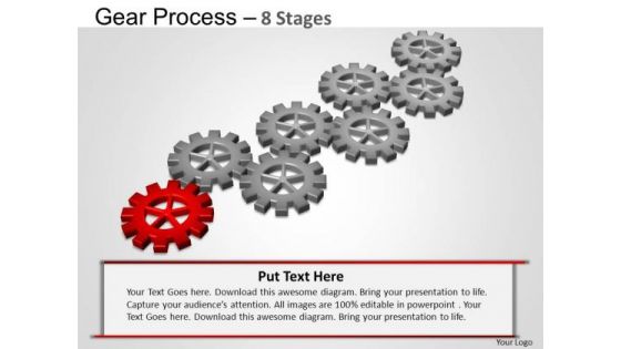 PowerPoint Slide Designs Sales Gears Process Ppt Presentation