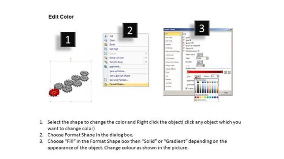 PowerPoint Slide Designs Sales Gears Process Ppt Presentation