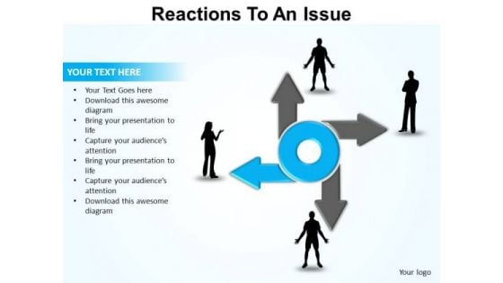 PowerPoint Slide Designs Sales Reaction To An Issue Ppt Templates