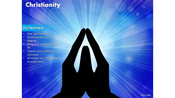 PowerPoint Slide Designs Strategy Christianity Ppt Template