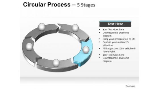 PowerPoint Slide Designs Success Circular Process Ppt Template