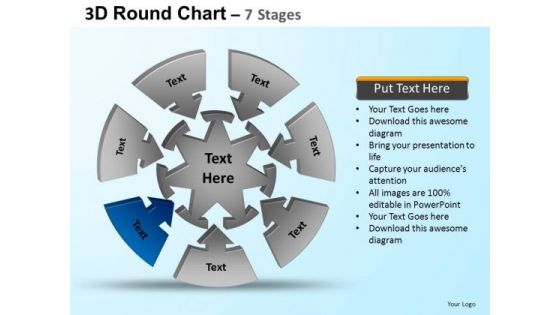 PowerPoint Slide Designs Success Round Process Flow Chart Ppt Slides