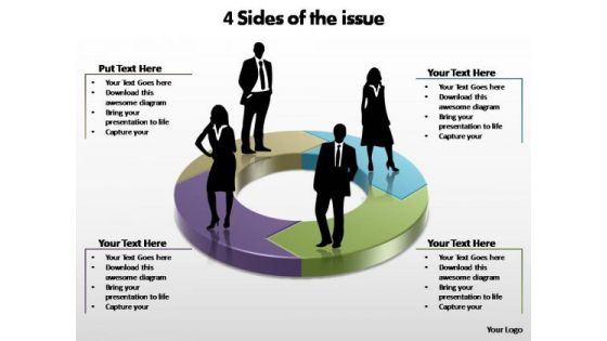 PowerPoint Slide Designs Success Sides Of The Issue Ppt Design