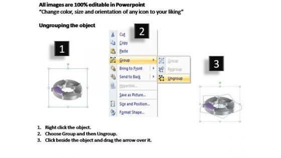 PowerPoint Slide Designs Teamwork Circular Arrows Ppt Design