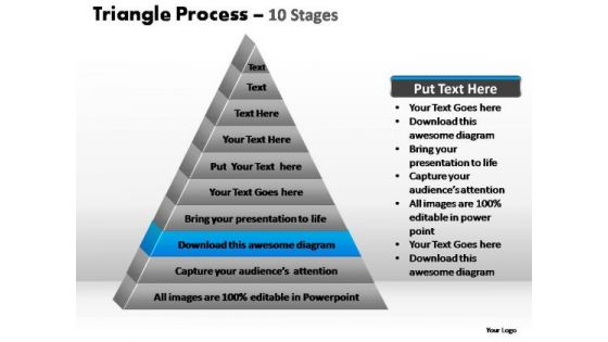 PowerPoint Slide Designs Teamwork Triangle Process Ppt Theme