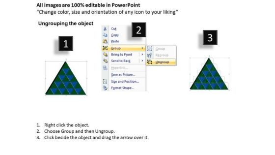 PowerPoint Slide Designs Triangle Process Chart Ppt Template Slide02