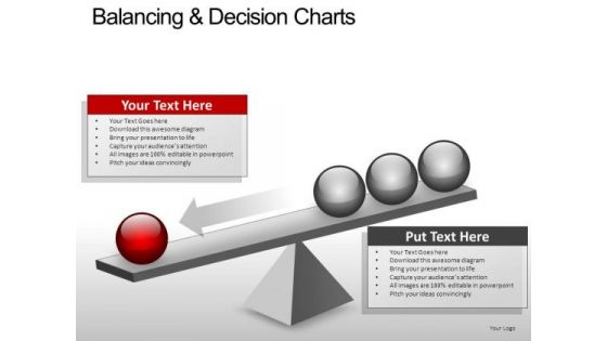 PowerPoint Slide Diagram Balancing Decision Ppt Slide