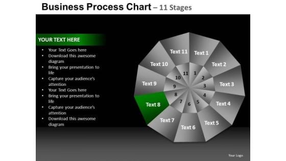 PowerPoint Slide Download Pie Chart Ppt Template