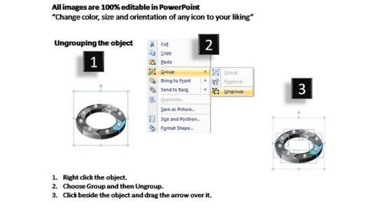 PowerPoint Slide Editable Circular Process Ppt Backgrounds Slide02