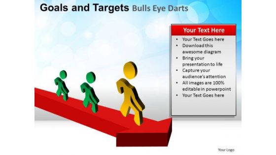 PowerPoint Slide Editable Goals And Targets Ppt Presentation