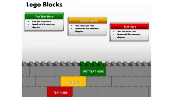 PowerPoint Slide Education Lego Ppt Template