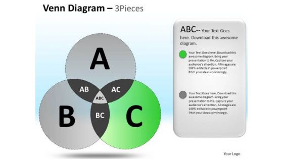 PowerPoint Slide Executive Teamwork Mission Venn Circular Process Diagram Ppt Themes