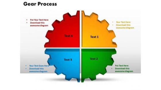 PowerPoint Slide Gear Process Company Ppt Design