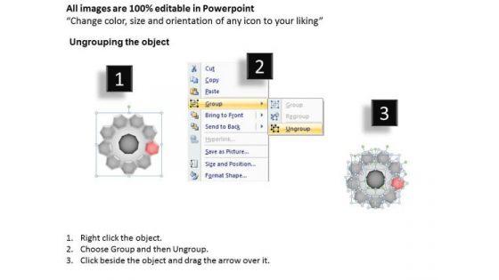 PowerPoint Slide Global Hub And Spokes Process Ppt Presentation