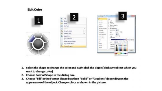 PowerPoint Slide Graphic Circular Process Ppt Design