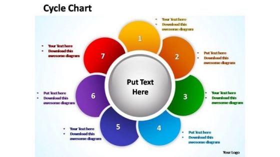 PowerPoint Slide Graphic Cycle Chart Ppt Design